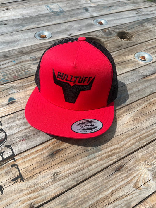 BULLTUFF Red/Black Hat